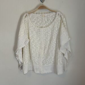 Meadow Rue White Lace Blouse
